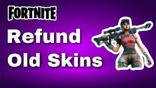 How To Refund Old Fortnite Skins Step By Step [upl. by Ahseyi]