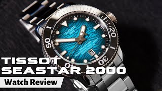 Tissot Seastar 2000 Professional Powermatic 80  Tissot Seastar 2000 Review  The Luxury Watches [upl. by Huberty588]