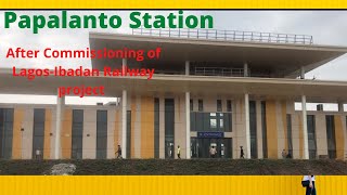 Papalanto Train Station Funmilayo Ransome Kuti Station  LagosIbadan Railway Project [upl. by Anthe137]