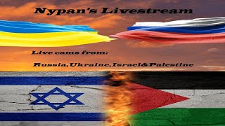 Live HD cams from RussiaUkraine amp PalestineIsrael Middle East [upl. by Lamak]