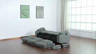 9760 Reclining Sofa Set Assembly Instruction Video [upl. by Nylyram]