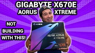 GIGABYTE x670 AORUS XTREME IS IT WORTH BUILDING [upl. by Sokim]