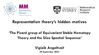 Vigleik Angeltveit The Picard group of Equivariant Stable Homotopy Theory [upl. by Anaed]