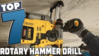 The Pros Choice Top 7 Rotary Hammer Drills for Pros [upl. by Rickart]