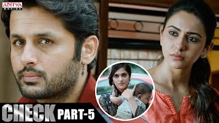 quotCheckquot Part 5 Hindi Dubbed Movie  Nithiin  Rakul Preet  PriyaVarrier  Aditya Movies [upl. by Nylzzaj376]