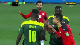 Egypt vs Sénégal 1 0 Résumé du match et Buts un match serré entre les deux équipes [upl. by Assedo]