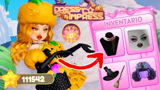 COMO OBTENER LOS 10 NUEVOS CÓDIGOS SECRETOS de HALLOWEEN en Dress to Impress [upl. by Akihsay]