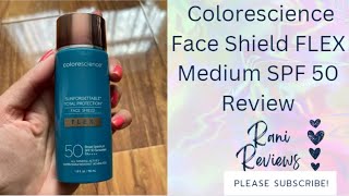 Colorescience Flex SPF 50 Medium Skin of Colour [upl. by Ronnoc]