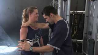 Shoulder External Rotation with Manual Perturbations [upl. by Anilah]