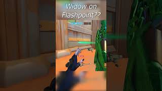 Widowmaker on Flashpoint in Overwatch 2 shorts [upl. by Dusen]