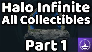 Halo Infinite  All Collectibles Part 1 Ringfall  Guide [upl. by Heins282]