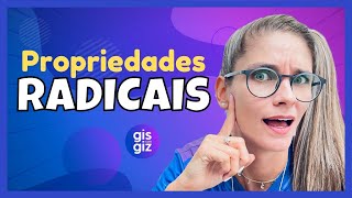 PROPRIEDADES DOS RADICAIS  RADICIAÇÃO  \Prof Gis [upl. by Syramad]