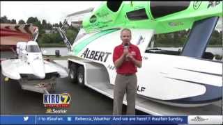 2012 Seafair Unlimited Hydroplanes and F1 Comparison [upl. by Nesyrb]