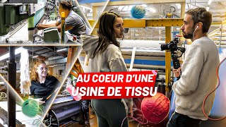 Une journée au coeur dune usine de tissu [upl. by Treiber]