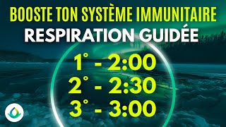 Respiration Guidée AVANCÉ  3 Cycles  5 min de Relaxation  Booster le Système Immunitaire [upl. by Hsilgne]