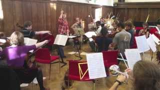 Oxford University Philharmonia OUPhil Rehearsal Snippets Trinity 2013 [upl. by Nirre]