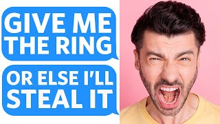 Entitled Son STEALS his DEAD MOTHERS RING so he can PROPOSE to his GOLDDIGGER GF  Reddit Podcast [upl. by Dranyam]