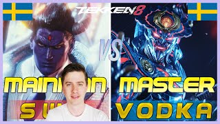 Tekken 8 ▰ MainManSwe Kazuya Vs MasterVodka Yoshimitsu ▰ Player Matches [upl. by Ardnalac]