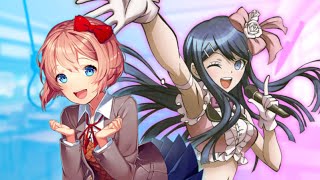 Rap Battle  Sayori DDLC vs Sayaka Maizono Danganronpa feat acemusic and TAFox [upl. by Anailuy]