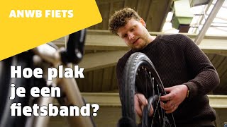 Je fietsband plakken tips van een fietsenmaker  ANWB Fiets [upl. by Ahsead]