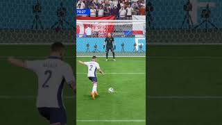 Kyle Walker Shocking Penalty Shootout Ever ⚽️kylewalker england [upl. by Snevets]