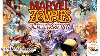 Partidaca a Marvel Zombis X Men Resistance con La jefa  Directo  Owen Rules [upl. by Lathrop491]