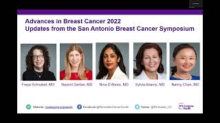 NYU Langones Perlmutter Cancer Center Experts Discuss Advances in Breast Cancer 2022 [upl. by Ydolem]