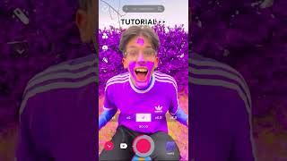 TUTORIAL Transform colors TREND 👀result😂 trend magic tutorial backstage creativeshorts [upl. by Fasta]