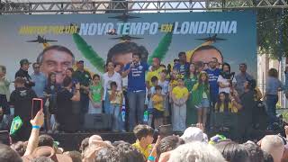 Discurso Tiago AmaralBolsonaro em Londrina 31082024 [upl. by Siahc621]