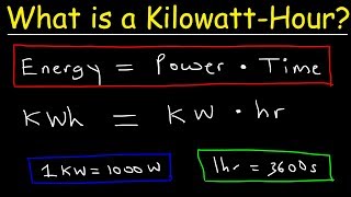 What is a Kilowatt hour [upl. by Flatto]