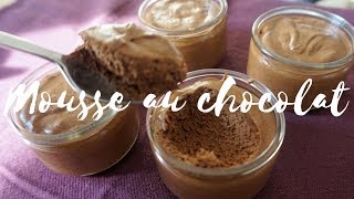 Mousse au chocolat facile et légère [upl. by Haines]