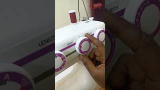 How to Hem with a Hemming Foot  Usha Janome Wonder Stitch Plus Tutorial Shorts [upl. by Hgalehs]