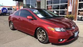 quotLive Video Walk Aroundquot 2008 HONDA CIVIC Si COUPE MANUAL EXTRAS 5038502185 CALL OR TEXT [upl. by Nylia]