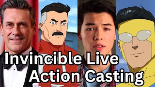 Invincible Movie Live Action Casting  All Predictions [upl. by Kassi136]