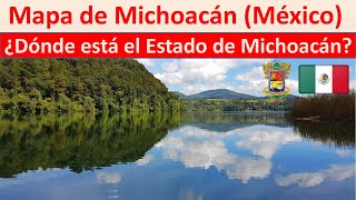 Mapa de Michoacan [upl. by Legge192]