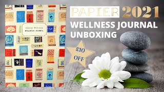 PAPIER Wellness Journal Unboxing [upl. by Elburt]