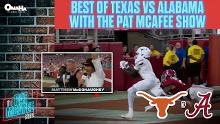 Best of Field Pass with The Pat McAfee Show Texas vs Alabama [upl. by Oly]