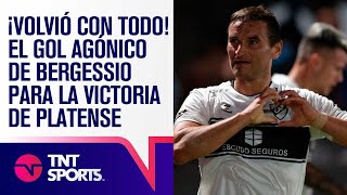 ¡El GOL AGÓNICO de BERGESSIO para la victoria de PLATENSE ⚽🔥 [upl. by Ahsiener]