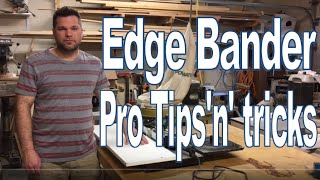 Edge Bander demo and using tips [upl. by Pepillo]