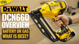 Dewalt DCN660 18v Liion Brushless Finishing 2nd Fix Nailer  ITS [upl. by Shiekh]