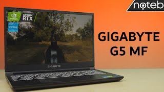 Gigabyte G5 MF 2023 Review   unboxing benchmarks and more [upl. by Acnairb]