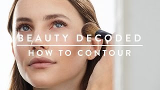 How to Contour  Beauty Decoded [upl. by Ginnie52]