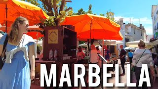 MARBELLA🇪🇦 Old Town Bars amp Restaurants Beautiful Streets April 2024 Costa del Sol Spain 4K [upl. by Ayad273]