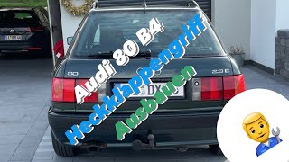 Audi 80 B4 Heckklappengriff ausbauen  Kofferraumdeckel ausbauen [upl. by Aitnahc]