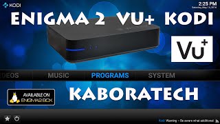 VU Enigma 2 SETUP for Kodi [upl. by Enar]