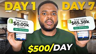 BEST WAY TO START DROPSHIPPING FOR BEGINNERS IN 2023 500 Per Day [upl. by Sanders]