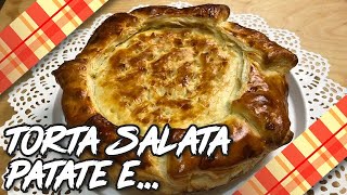 TORTA SALATA PATATE E CRICUCINA [upl. by Zweig]