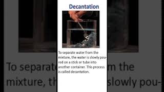 CBSENCERT Science Class6 quot Defination Of Decantationquot  BrightIQ  Shorts [upl. by Ashti]