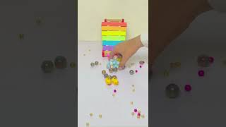 Most satisfying and relaxing Xylophone with marbles colourful video 2024 coloringgame shortvideos [upl. by Houser]