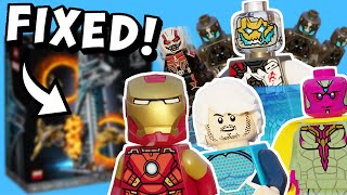 I FIXED the LEGO Marvel Avengers Tower [upl. by Innaig]